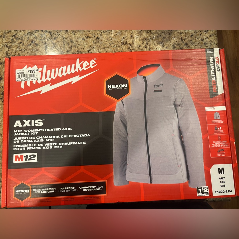 Women’s Heated Jacket - Gray